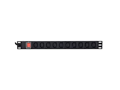 GEMBIRD EG-PDU-10C132C19 Rozvodný panel 10x C13 1U