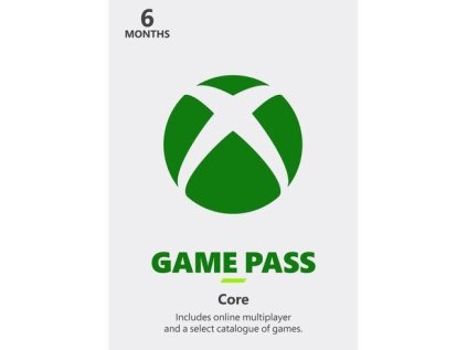 MICROSOFT Xbox Game Pass Core 6M, 6 mesiace