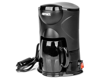 AMIO Kávovar do auta, 0.15L, 24V, 250W