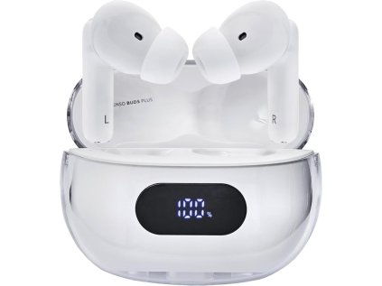 INTENSO BUDS Plus, Bezdrôtové slúchadlá, biele