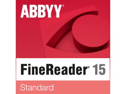 ABBYY FineReader PDF Standard 1 rok, el. lic