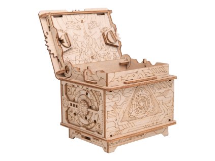 EscapeWelt 3D drevená skladačka hlavolamu Orbitálna schránka