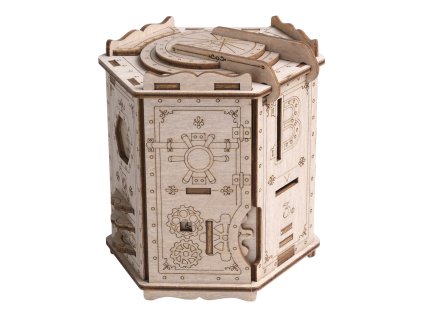 EscapeWelt 3D drevená skladačka hlavolamu Fort Knox Pro