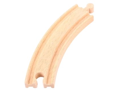 Bigjigs Rail Dlhé okrúhle koľajnice 17 cm 4 ks