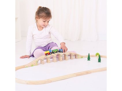 Bigjigs Rail Dlhý železničný most