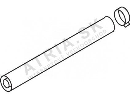 Kondenzačný kotol Protherm Rúrka súosá Ø 60/100 mm – 0,5 m