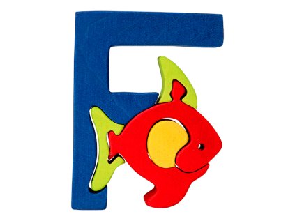 Fauna Abeceda písmenko F rybka