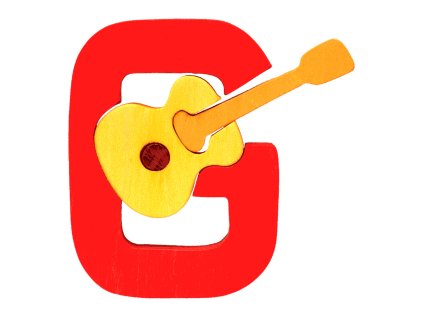 Fauna Abeceda písmenko G gitara