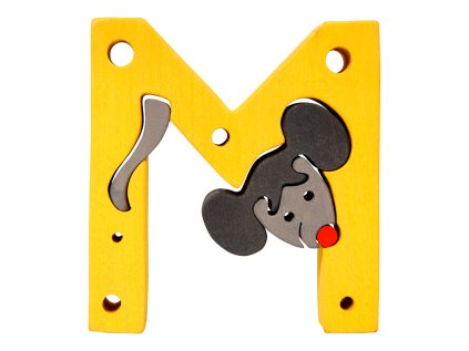 Fauna Abeceda písmenko M myš