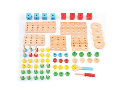 Tidlo Drevená skladacia stavebnica