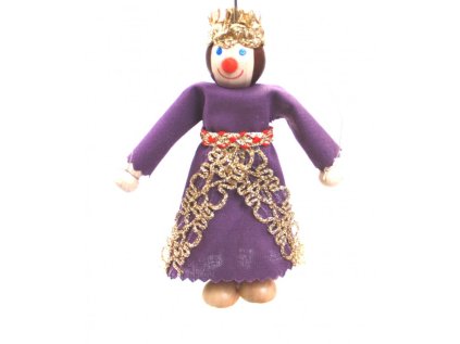 Gerlich Drevená bábka Kráľovná Alžbeta