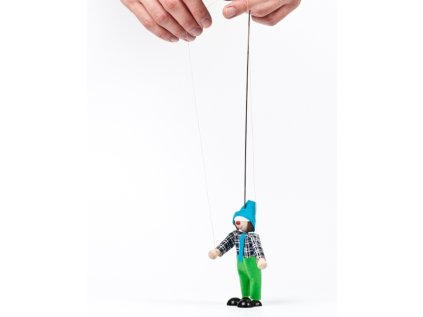 Gerlich Drevená bábka Bystrozraký