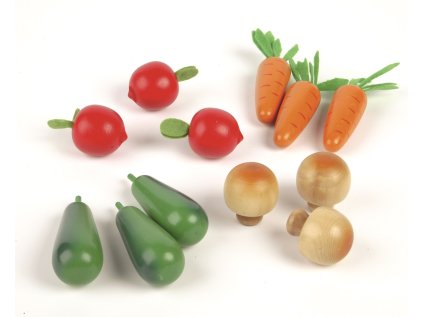 Tidlo Drevená debnička so zeleninou
