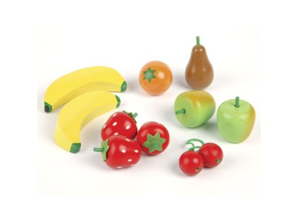 Tidlo Drevená debnička s ovocím