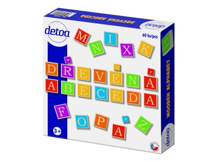 Detoa Drevená abeceda