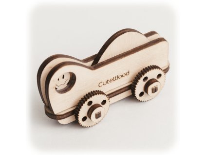 CuteWood Drevené 3D puzzle Kamión 1