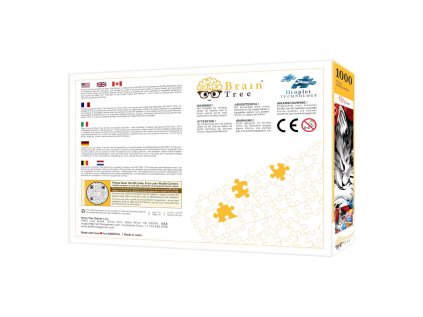 Brain Tree Puzzle Driemajúce mačiatko 1000 dielikov