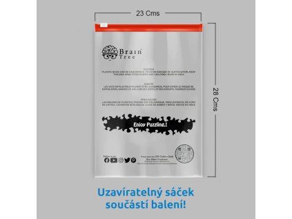 Brain Tree Puzzle Dlaždice s kvetinami 1000 dielikov