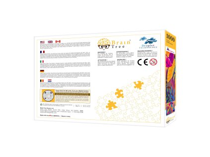 Brain Tree Puzzle Farebné rastliny 1000 dielikov