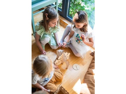 BeWooden Domček pre bábiky Princeznin zámok