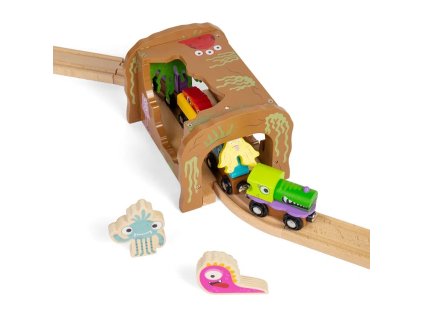 Bigjigs Rai lDrevený tunel Príšerky