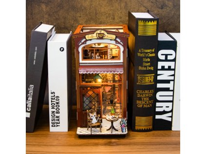 2Kids Toys 3D skladačka Zarážka na knihy Kaviareň