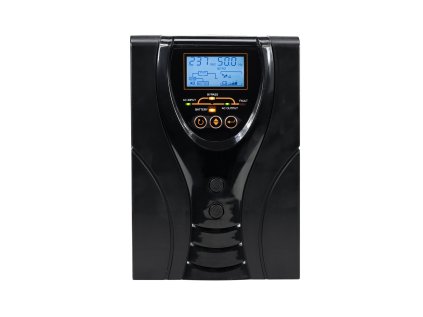 UPS SilverCloud 850VA s čistým sínusovým LCD displejom pre tepelné elektrárne