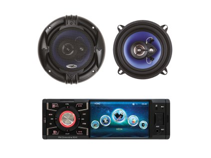 Balenie do auta MP5 do auta PNI Clementine 9545 + Koaxiálne reproduktory do auta PNI HiFi500, 100 W, 12,7 cm