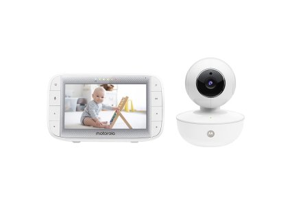 Video pestúnka Motorola MBP36XL s 5 palcovou obrazovkou, s batériou