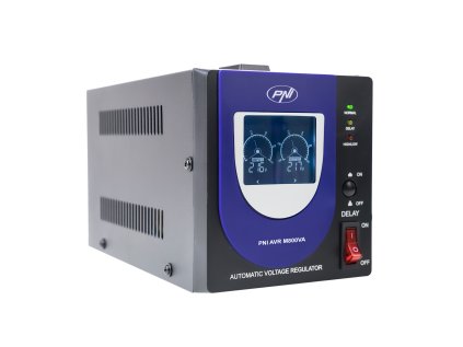 Stabilizátor napätia s PNI relé AVR M800VA, 2,2A, 480W, 800VA