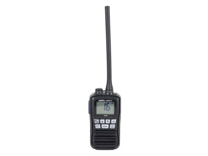 Prenosná námorná rádiová stanica JOPIX MARINE 242P, 156 000-162 000 Mhz, Scan, ASQ, Dual-Tri Watch, AAA batérie sú súčasťou balenia