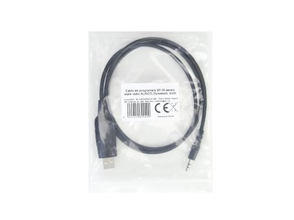 Programovací kábel XP-10 pre rádiostanice ALINCO, Dynascan, Icom