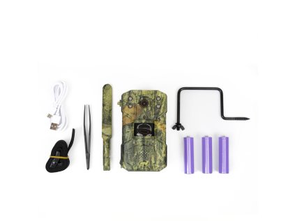 Lovecká kamera PNI Hunting 250C s duplexným internetom 4G LTE, vyžaduje predplatné Cloud 22 USD/rok, živý prístup cez aplikáciu