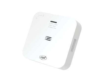 Bezdrôtový senzor oxidu uhoľnatého (CO) PNI SafeHouse HS281S, ovládanie pomocou aplikácie Tuya Smart, napájanie z batérie AA, zvukový a vizuálny alarm, tichý alarm