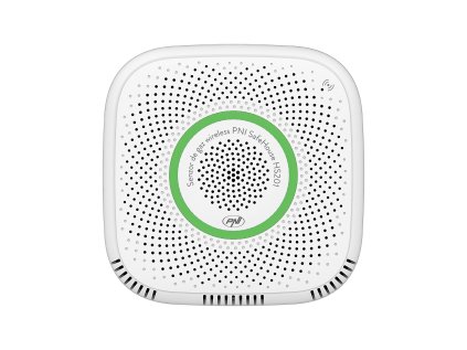 PNI SafeHouse HS201 metánový senzor plynu (CH4) s Wi-Fi, ovládanie z aplikácie Tuya Smart, napájanie 230V, 70dB, hlasová výzva, zvukový a vizuálny alarm