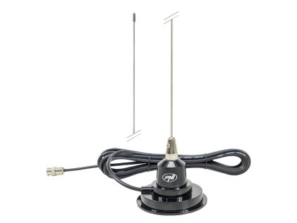 PNI VHF300 taxi anténa, 134 - 174 MHz, 136 cm, s magnetickou základňou