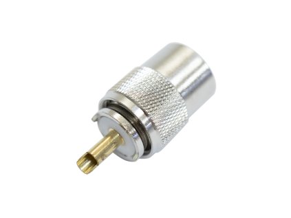 Sada 10 zástrčiek PNI PL259 pre kábel RG213, zlatý stredový kolík 9 mm