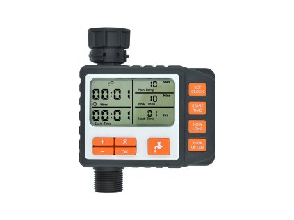 Závlahový programátor PNI WT11, LCD displej, 3/4 pripojenie, čierny