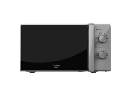 Mikrovlnná rúra Beko MOC20100SFB, 700 W, 20 L, funkcia rozmrazovania, šedá