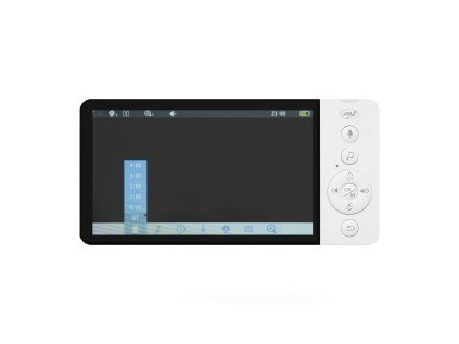 Video pestúnka PNI BM500 5-palcová bezdrôtová obrazovka 2,4 GHz, teplotný senzor, VOX, nočné videnie, funkcia zoomu, uspávanky