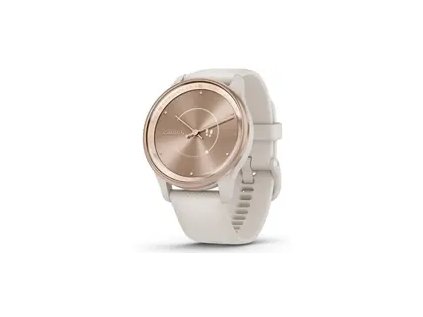 Garmin Vivomove Trend bielo-zlatá / Chytré hodinky / 254 x 346 LCD / BT / ANT+ / 5 ATM