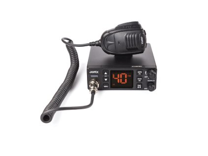 CB rádiostanica JOPIX AT-606PRO ASQ, AM/FM, 4W, 12V-24V, PA, VOX, potlačovač hluku
