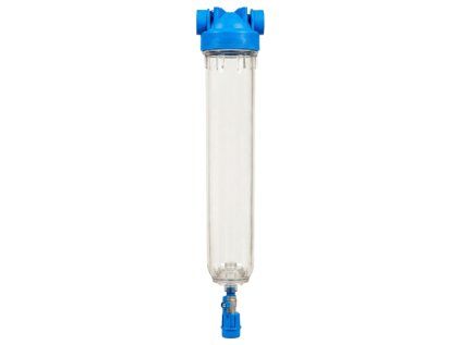 Filter MASTER 20" obal, pripojenie 5/4" s odkaľovačom, vodný filter na pitnú vodu a ochranu čerpadiel