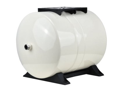 Pressure Vessel FIXline 60L, horizontal, with fixed diaphragm, 10 bar, 1" connection, for booster pumps and heating