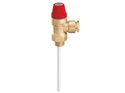 Temperature and Pressure Relief Valve, 3/4” M x d22, 3 bar