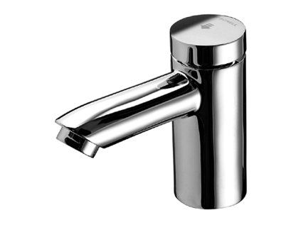 SCHELL self-closing push-button basin tap PETIT SC, all-metal
