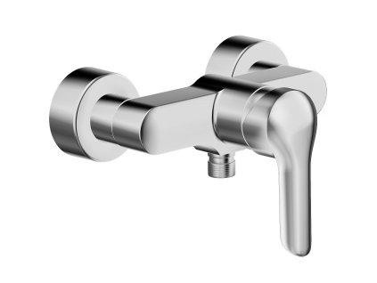 wall-mounted shower mixer, HANSAVANTIS, chrome