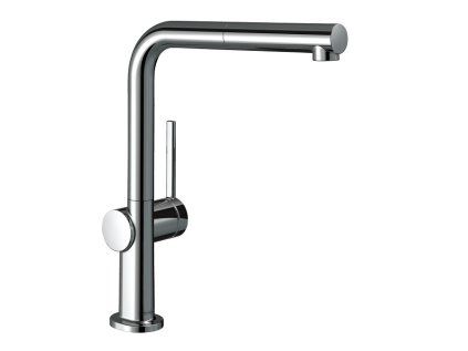 batéria drezová, s výsuvnou koncovkou, EcoSmart, ComfortZone 270, TALIS M54, chróm
