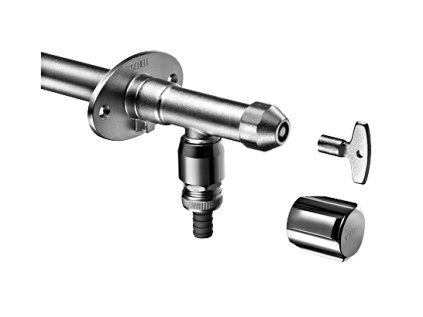 SCHELL frost-proof valve POLAR II - complete fitting for additional installation, with non-return valve and air admittance