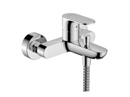 Wall-mounted bath mixer REBRIS S, without accessories, chrome